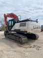 Back of Used Excavator